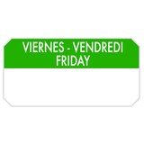 thumbnail of 1000 U. Etiquetas Adesivas "6ª Feira"  5X2,5 Cm Verde Adesivo