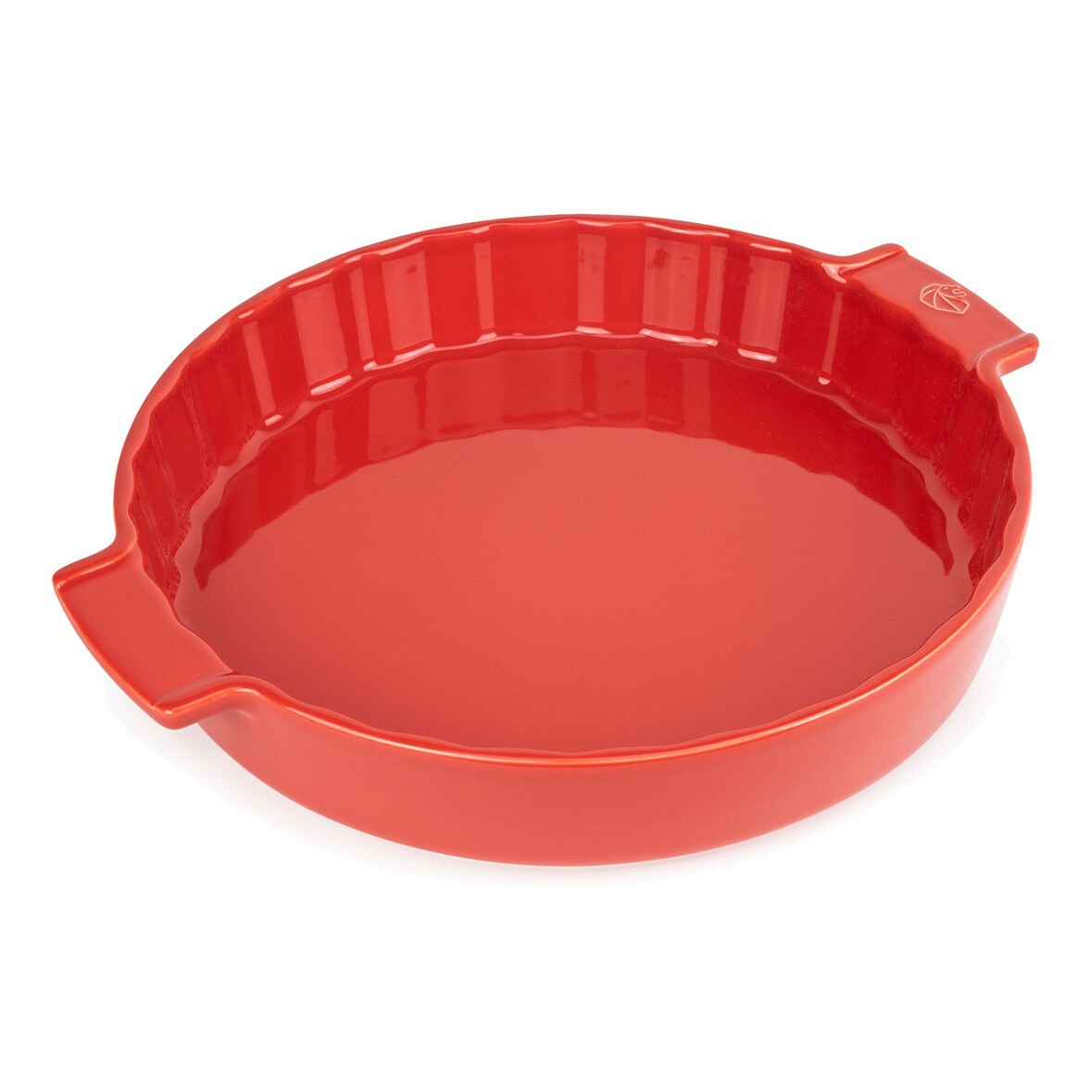 PEUGEOT Keramik Quicheform APPOLIA 28cm Rot Tortenform Spülmaschinenfest