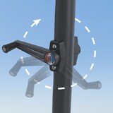 thumbnail of SVITA Sonnenschirm 3x2m Balkonschirm rechteckig kippbar Matt Taupe/Schwarz