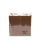 thumbnail of Quicky Airlaid-Servietten, 40 x 40 cm, braun, 800 Stück (50x16)