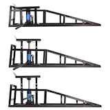 thumbnail of 2x hydraulischer Auffahrbock Auffahrrampe Pkw KfZ Wagenheber höhenverstellbar
