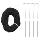 thumbnail of vidaXL LED-Weihnachtsbaum Kegelform Warmweiß 3000 LEDs 230x800 cm