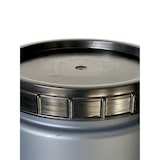 thumbnail of Bidon de boca ancha de 30 litros | X2 UNDS | Con Asas | Gris y Negro -