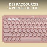 thumbnail of LOGITECH - Clavier sans fil - Pebble Keys 2 K380s - Bluetooth - Bouton Easy-Switch - Rose - (920-011805) Logitech