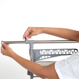 thumbnail of Kitchen Move Séchoir à linge avec accessoires EXTRA 27M 4 niveaux Acier Gris