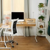 thumbnail of Relaxdays Kabelbox für 2 Steckdosenleisten, Bambus, HxBxT: 16,5 x 44 x 16 cm, Kabel verstecken, Steckdosenbox, natur