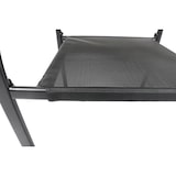 thumbnail of Tarrington House Set de terrasse FARINA, 7 pièces, acier, 6 chaises, 1 table, noir