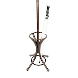 thumbnail of PROREGAL Freistehender Garderoben- & Regenschirmständer aus Holz | Höhe 185cm | Drehbare Krone & 12 Haken | Braun