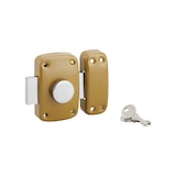 thumbnail of Verrou à bouton, cylindre Ø23 x 45 mm, 3 clés - SP