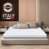 thumbnail of The White Stone Doppelmatratze 170x195 Basic, Antibakteriell, Anti-Milben, Anti-Allergie.| Höhe 25 cm | Made in Italy