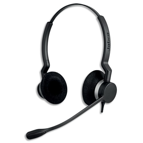 Jabra Biz 2300 Duo - Kopfhörer - Kopfband - Büro/Callcenter - Schwarz - Binaural - 1,075 m