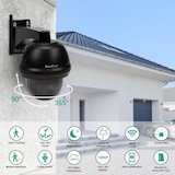 thumbnail of SecuFirst CAM214Z Dome Camera zwart - IP Camera draai- en kantelbaar voor buiten - FHD 1080P