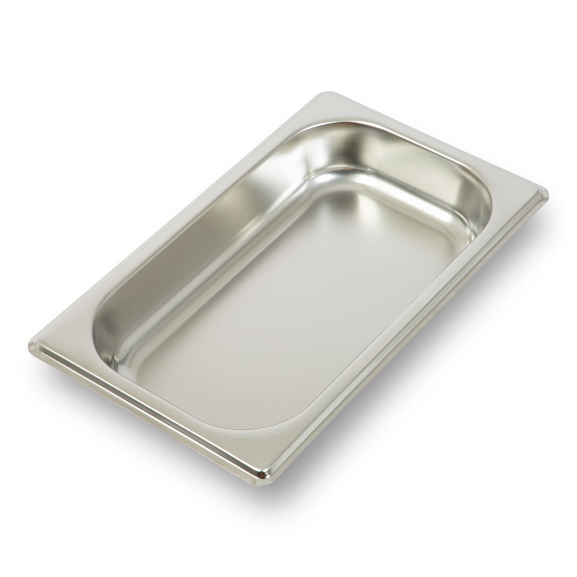 VERTES GN Container 1/4 Gastro Standard (roestvrij staal, 40 mm diep zonder deksel, hygiënisch, temperatuurbestendig van -40° tot +300°C)