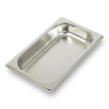 thumbnail of VERTES GN Container 1/4 Gastro Standard (roestvrij staal, 40 mm diep zonder deksel, hygiënisch, temperatuurbestendig van -40° tot +300°C)