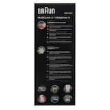 thumbnail of Braun MultiQuick 3 MQ 3100 WH Batidora de mano de 0,6 l 750 W Gris, Blanca