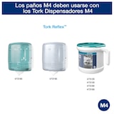 thumbnail of Tork Reflex  Starke Mehrzweck-Papierwischtücher Weiß M4, SmartCore , 6 × 450 Blatt, 473472