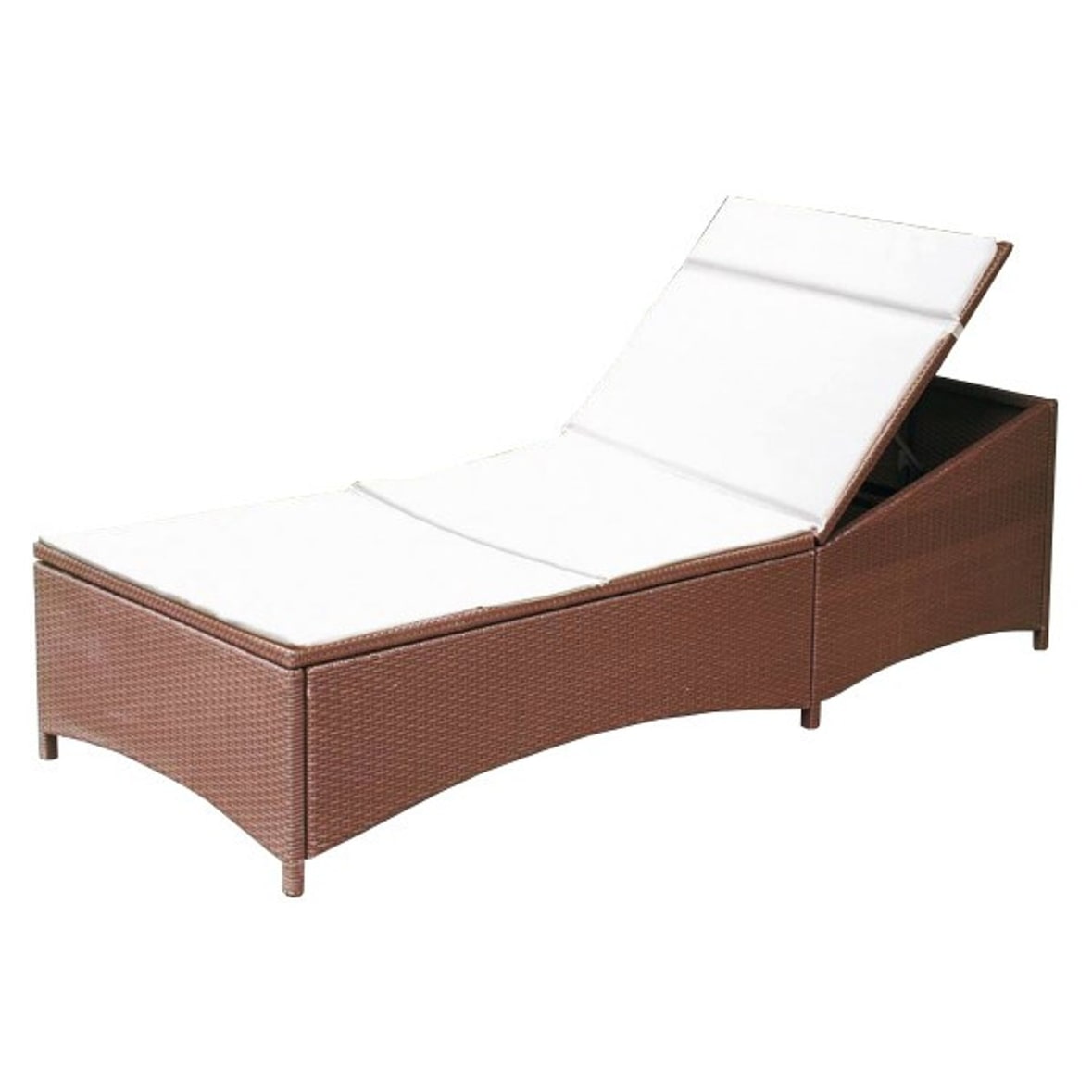 Poly-Rattan Liege braun