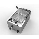 thumbnail of METRO Professional Cozedor de massa elétrico GNC1025, aço inoxidável, 35,4 x 63,3 x 44,6 cm, 25L, 3200 W, 3 cestos, prateado