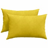 thumbnail of vidaXL Sofakissen 2 pcs Gelb 60 x 40 cm Cordstoff
