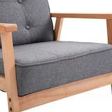 thumbnail of HOMCOM - Einzelsofa - B64,5 x T70 x H74 cm - grau