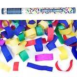 thumbnail of Confetti kanon - Party Popper - Shooter - 60cm - mix gekleurd papier - 4 Stuks