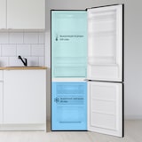 thumbnail of homeX Kühlschrank mit Gefrierfach, Kühl-Gefrierkombination freistehend, groß - 315 L, Super-Frost-Funktion, CFS3151C-B