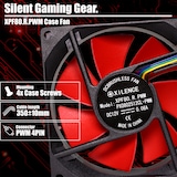 thumbnail of Xilence XPF80.R.PWM 80mm PWM Gehäuselüfter, 4PIN