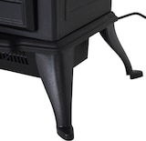 thumbnail of Estufa Eléctrica tipo Chimenea Calefactor de Leña 1000W/2000W 45x28,5x54cm Negra
