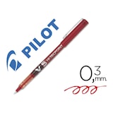 thumbnail of PILOT - Set de 6 Bolígrafos Roller V5 HI-TECPOINT Punta Extra Fina 0.5 mm. Rojo
