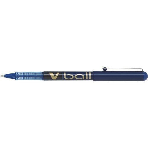 PILOT Stylo Roller pointe métal 0,7 mm encre liquide Bleue V-BALL 07