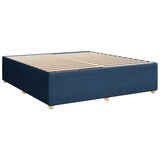 thumbnail of vidaXL Boxspringbett mit Matratze Blau 180x200 cm Stoff