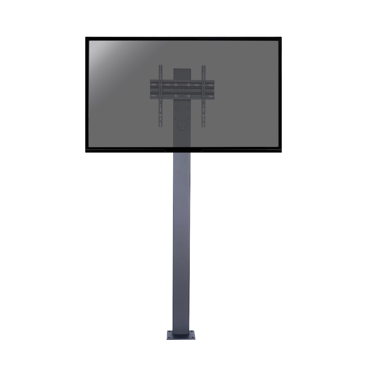 KIMEX - Vitrinestandaard voor 32''-65'' tv-scherm - Vastschroeven - Vesa 400x400 max