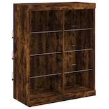 thumbnail of Helloshop26 - Credenza cassettiera armadio mobile contenitore organizer per cucina soggiorno salotto con luci LED 81 x 37 x 100 cm 02_0029893