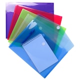 thumbnail of Exacompta Packung mit 5 Prospekttaschen aus PP, A4