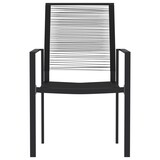 thumbnail of Helloshop26 - Juego de comedor de jardín exterior negro de 5 piezas 02_0013883