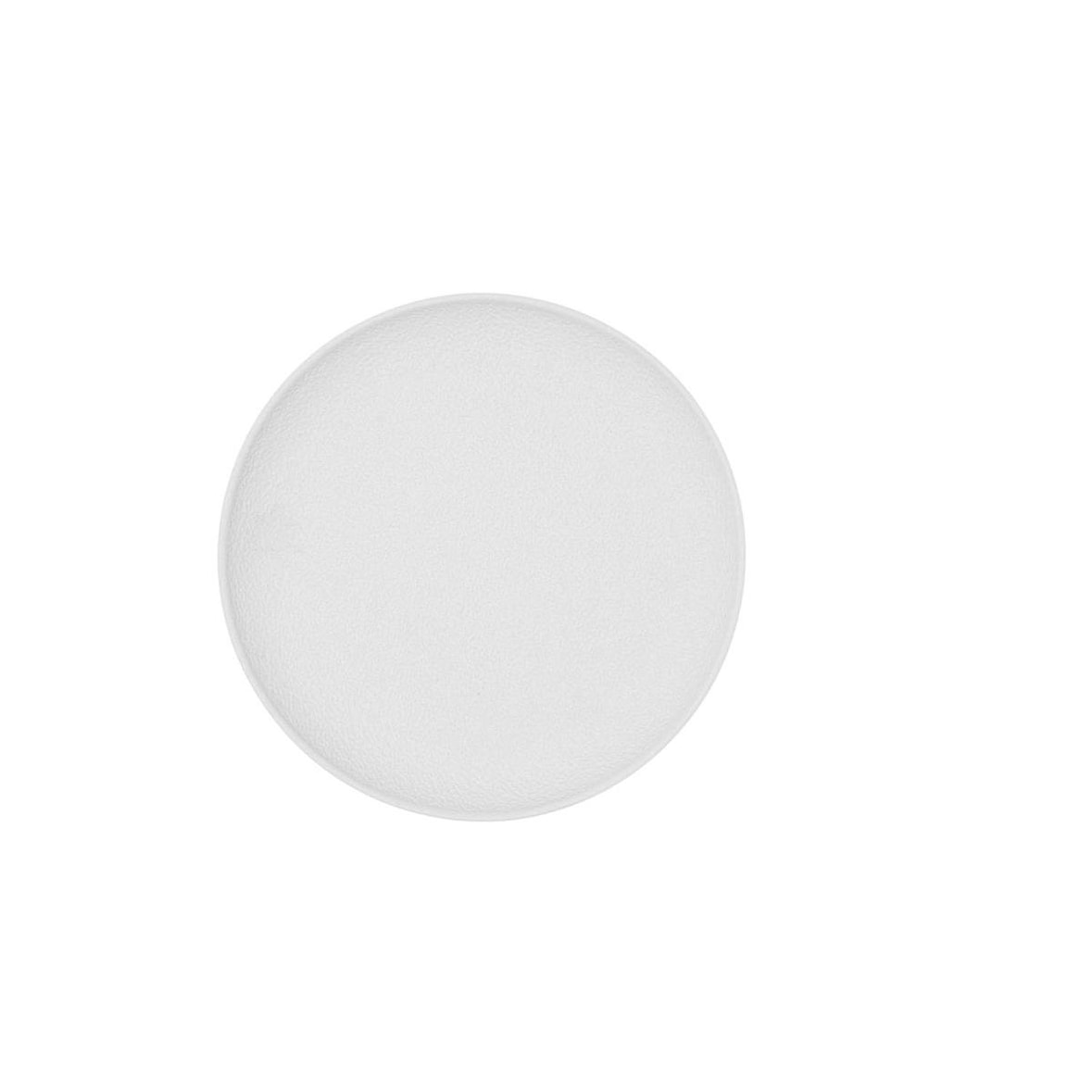 Bidasoa Fosil Plato Llano Porcelana Blanco 21,3x21,2x2,2cm