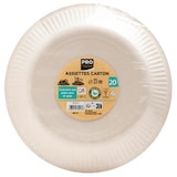 thumbnail of ProNappe - Piatti di carta "zero plastica", rotondo Ø 23cm - Colore verde kiwi - 500 pezzi