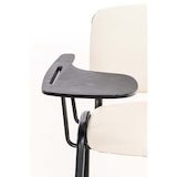 thumbnail of Chaise Ken en similicuir avec tablette rabattable Crème