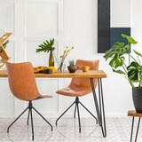 thumbnail of Besucherstuhl / Dining Stuhl TARVISO PU braun hjh OFFICE