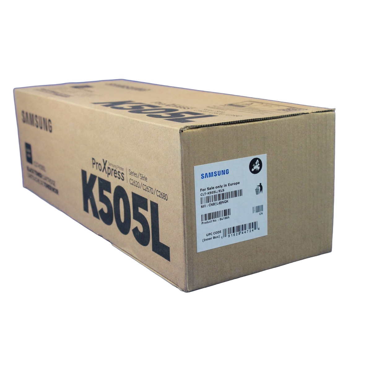 Samsung Cartucho de tóner CLT-K505L de alta capacidad negro