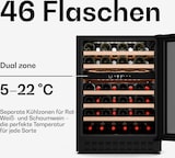 thumbnail of Klarstein Velaire Unterbau-Weinkühlschrank | Modern, Elegant | UV-Schutz | Dual-Zone | 46 Flaschen Schwarz