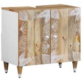 thumbnail of vidaXL Waschbeckenunterschrank 62x33x58 cm Massivholz Mango