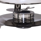 thumbnail of AcMax Edelstahl Speisenwärmer Runder Warmhaltebehälter Chafing Dish 3,5 Liter