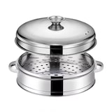 thumbnail of Vaporiera con coperchio Ø16,5cm in acciaio inox