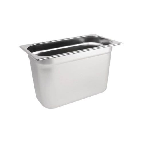 Vogue GN-Behälter Edelstahl 20cm GN1/3