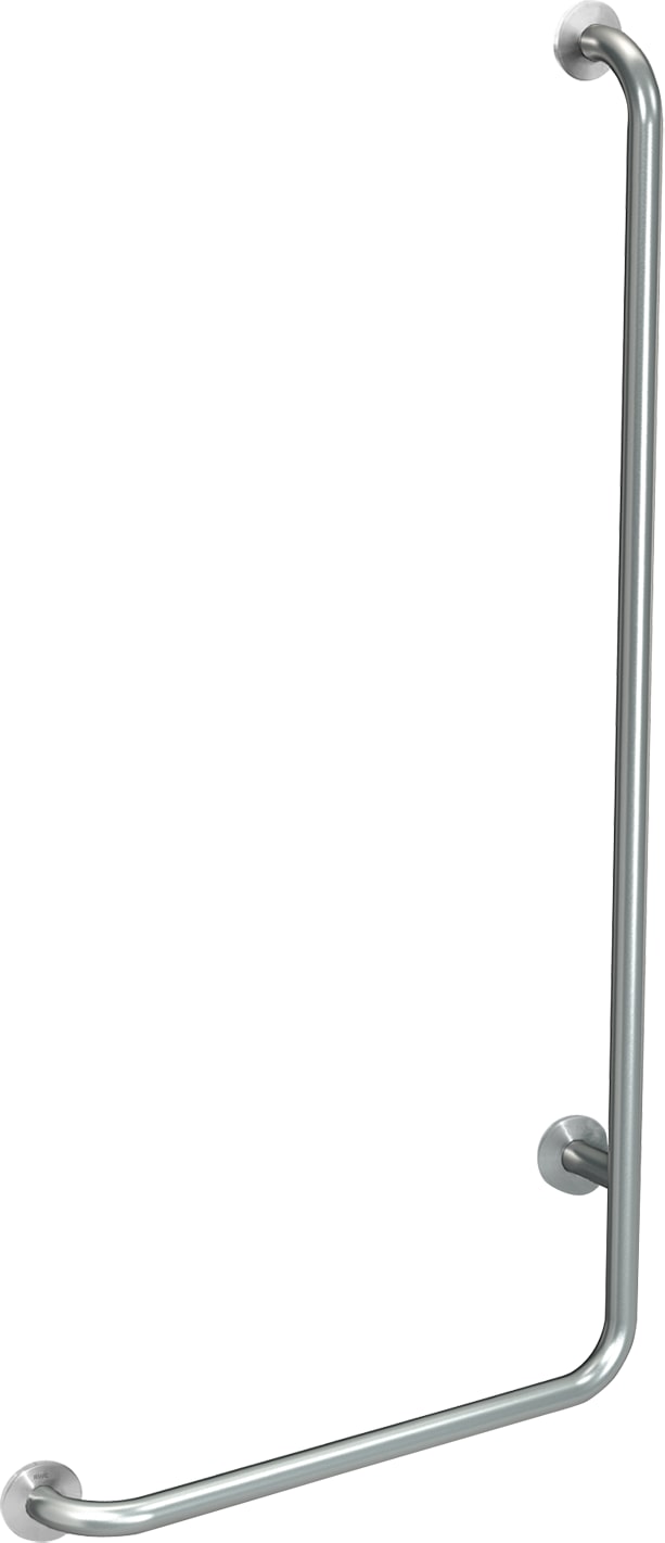 KWC Winkelgriff, CONTINA, Edelstahl, Winkel 90 Grad, Ausf. Li, 678x1328x82 mm