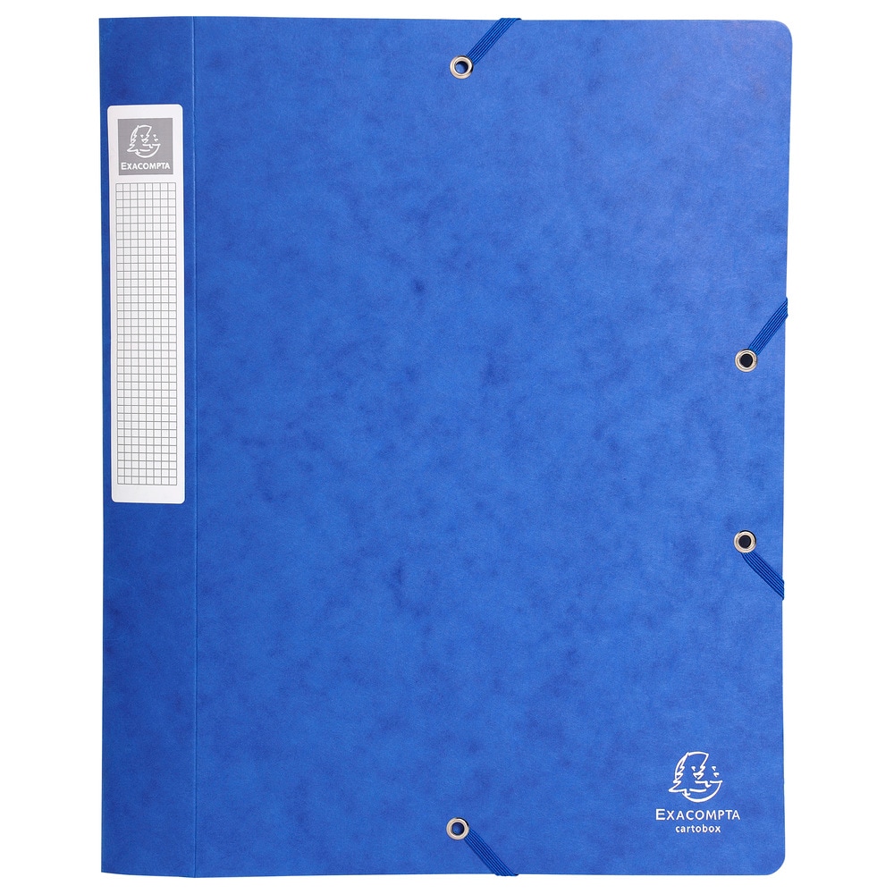 Exacompta 14005H - Cartobox® Cartulina lustrada Azul
