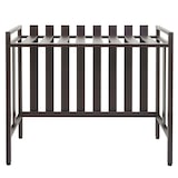 thumbnail of Cubierta para aire acondicionado/bomba de calor HWC-K58, cubierta rejilla protectora estante para plantas, metal 80x90x39cm ~ marrón