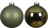thumbnail of 18 Weihnachtskugeln Glas 4cm matt & glänzend Christbaumkugeln Weihnachtsbaumkugeln Klein Christbaumschmuck Weihnachtsbaumschmuck Deko Rosmarin