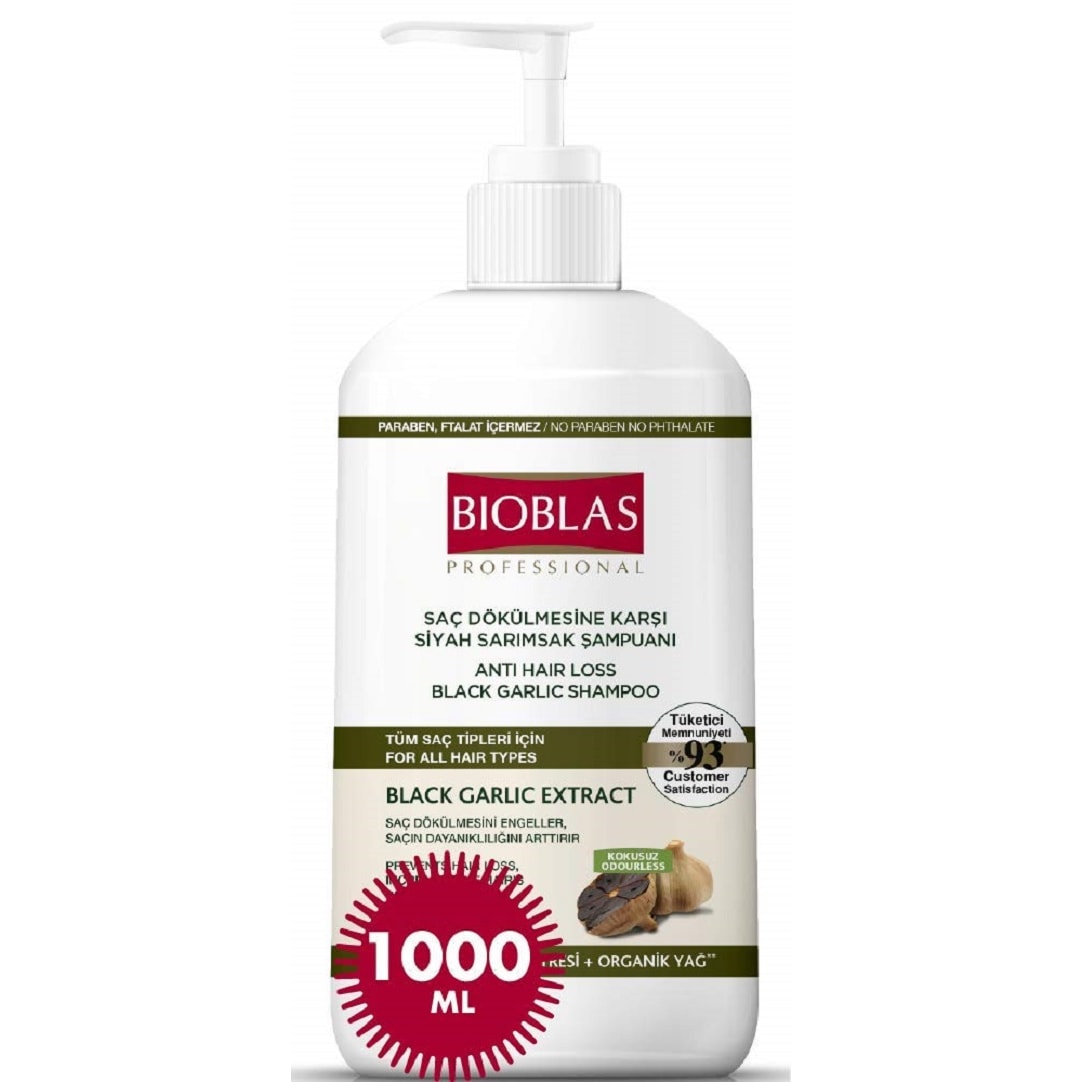 Bioblas BLACK GARLIC EXTRACT Schwarzer Knoblauch Shampoo 1000 ml